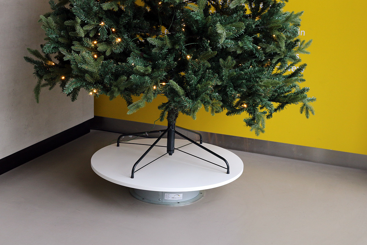 heilig Herdenkings vriendschap Elektrische draaischijf voor kerstbomen MAX 500 kg | Pre-Motion